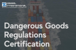 Dangerous goods regulations certification