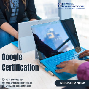  Google certification courses