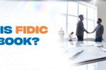 "Image showing the question 'What is FIDIC Red Book?' with a blurred office background of professionals shaking hands, symbolizing business agreements. The Zabeel Institute logo is in the top-left corner, and the website link 'https://zabeelinstitute.ae/' is displayed below."