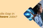 Educational banner from Zabeel International Institute asking 'Is There a Skills Gap in SAP ERP Software Jobs?', featuring a professional analyzing digital SAP data modules to highlight enterprise resource planning training in the UAE.