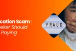 Informative banner from Zabeel International Institute titled 'CCXP Certification Scam: What Job Seekers Should Know Before Paying,' featuring 3D security shield and caution icons to alert Customer Experience professionals in Dubai.