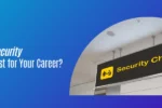A 3D design of an airport control tower and a passport with a shield icon on a Zabeel International Institute banner asking 'Which Aviation Security Certification Is Best for Your Career?